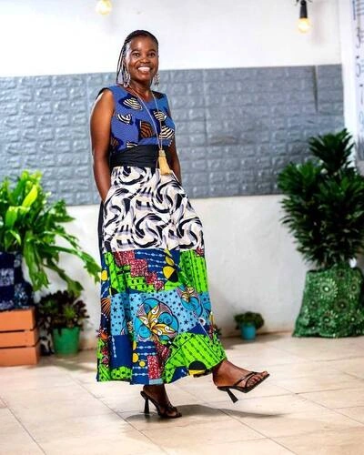 Mwape Tier Maxi Dress