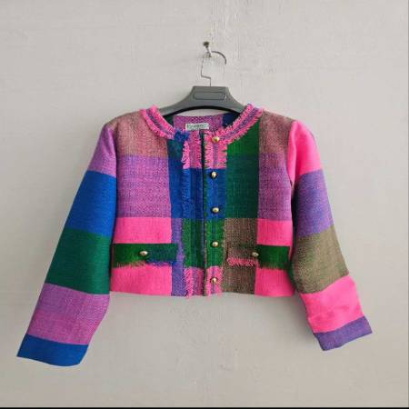  GOJJAM ABEBE FRAYED JACKET 