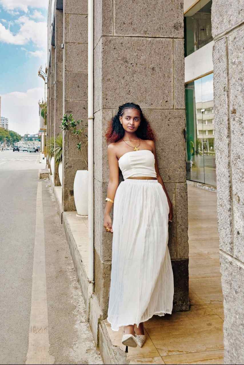 MENEN TOP AND SKIRT SET image 1