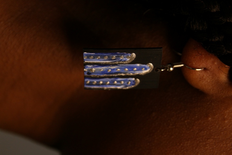 Three Ocean Earrings