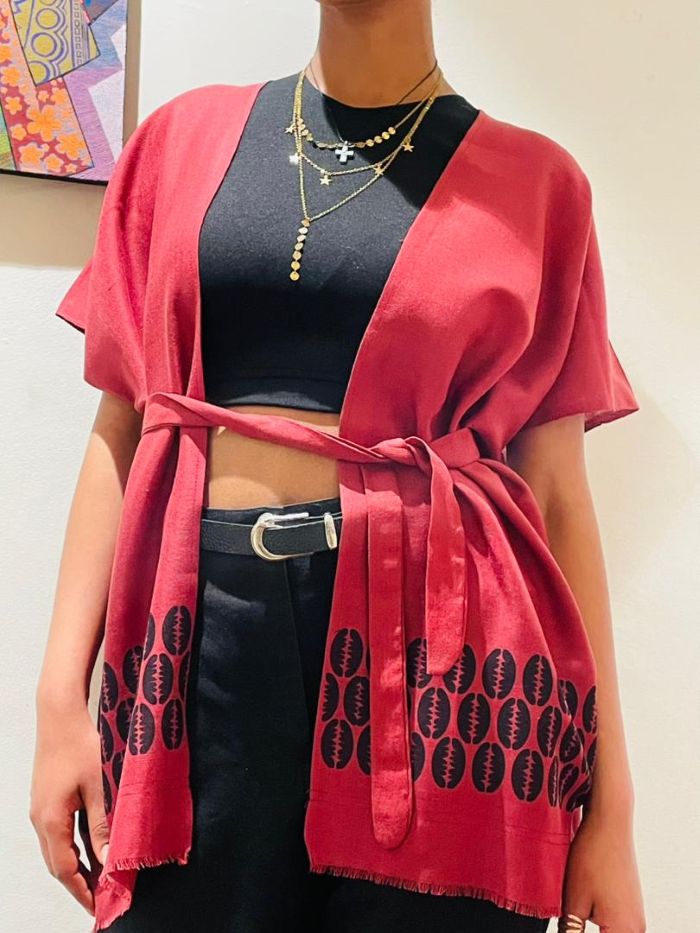 Royal Burgundy Cardigan 