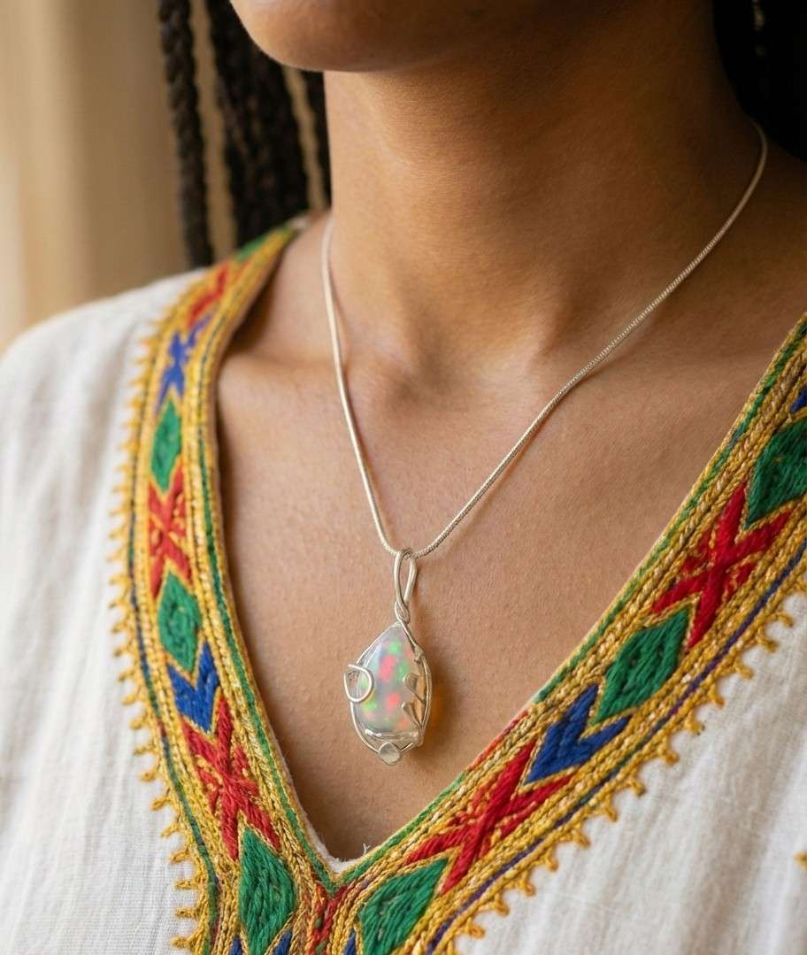 Webit Opal Necklace