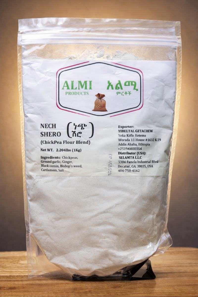Ethiopian White Chickpea Mix (Almi Nech Shero) 1kg