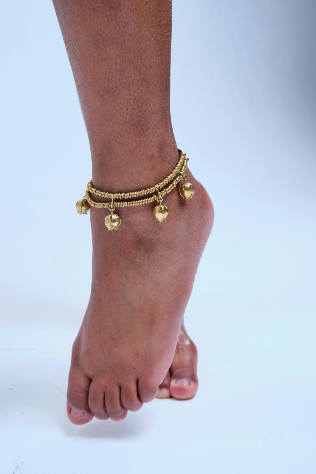 Mukelewe Brass Anklet