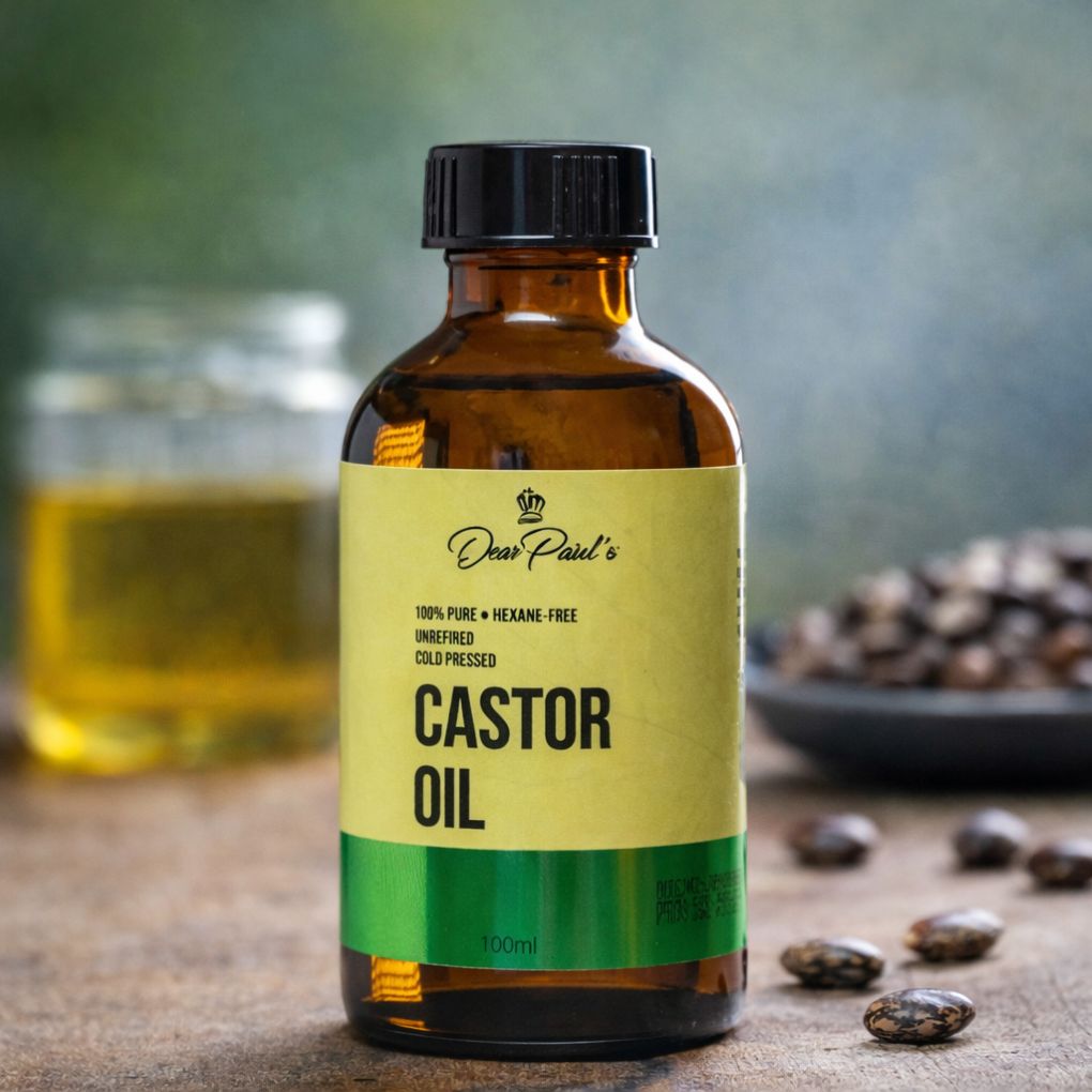 Cold Pressed Organic Castor Oil- 120 ml