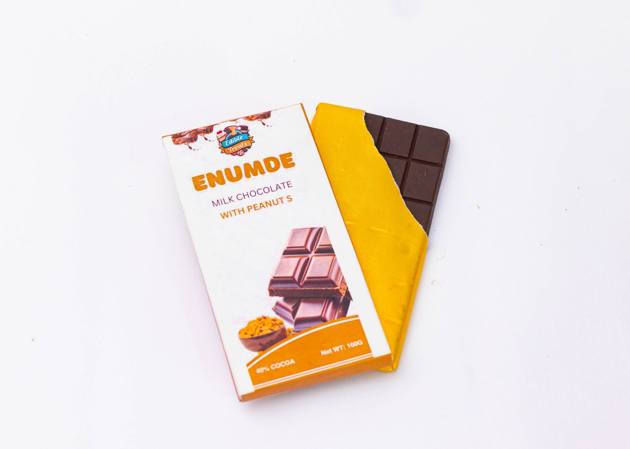 Enumde Milk Chocolate with Peanuts – 100g