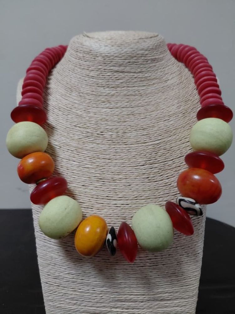 Roots & Amber Necklace