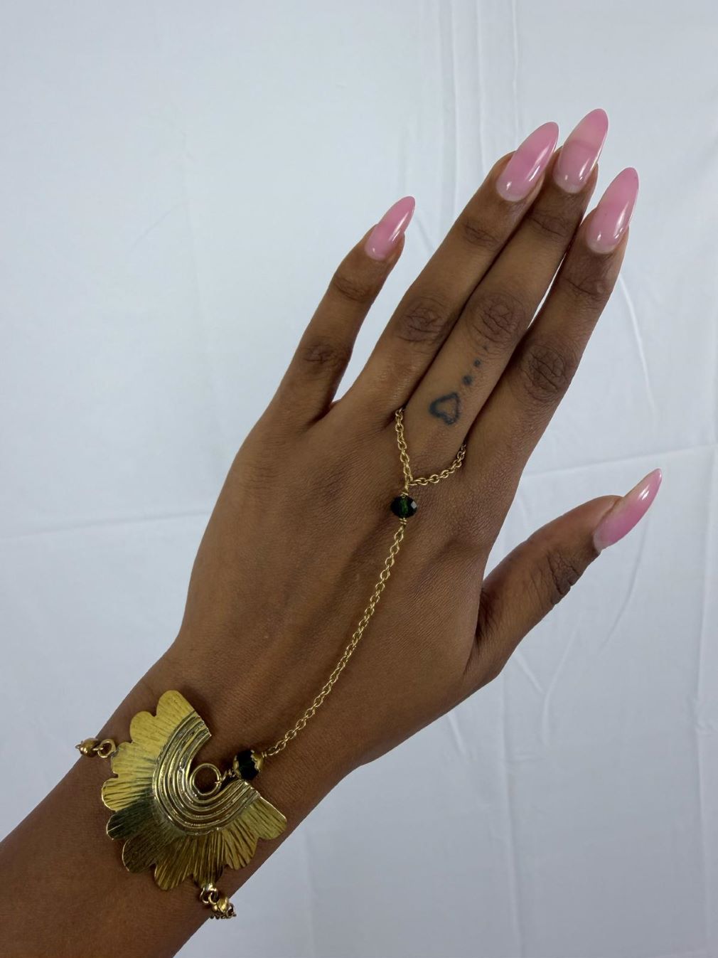 Kanga Flower 3 Ring Bracelet