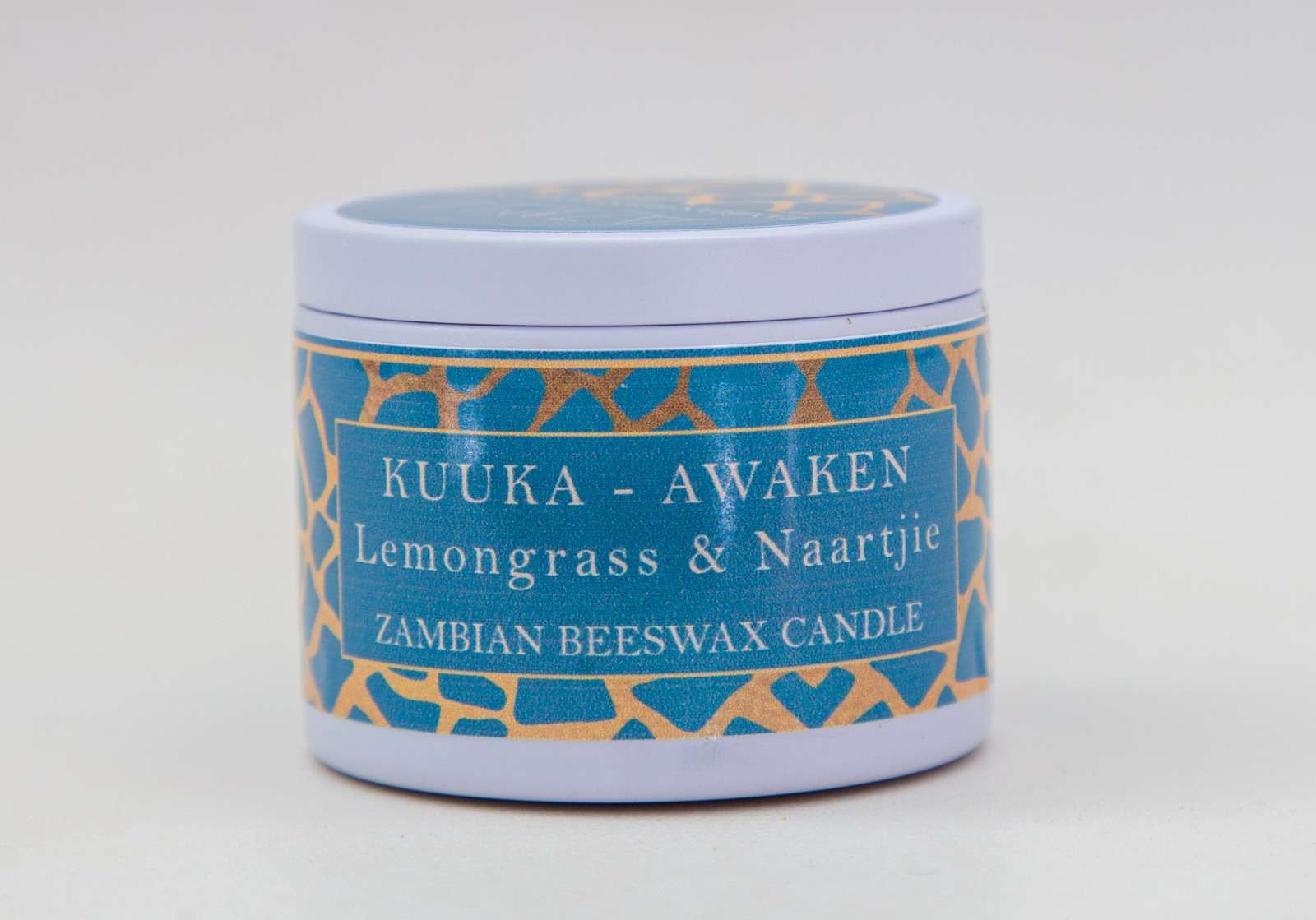 Azimai Kuuka (Awaken) - Lemongrass & Naartjie Candle 4oz