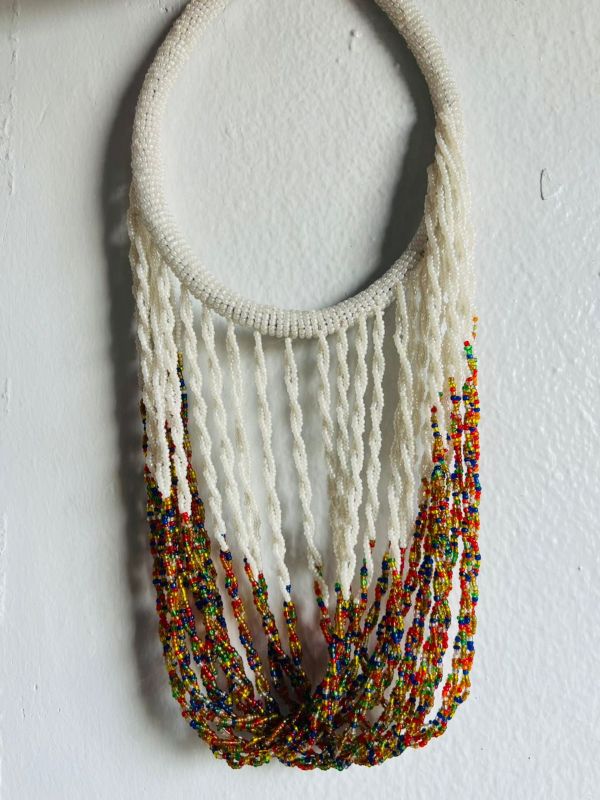 Afro-Chic Fringe Necklace