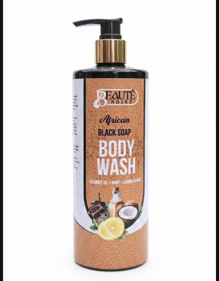 African Black Soap Body Wash - 500ml