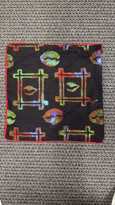 Rasta Swirl Pillow Cover
