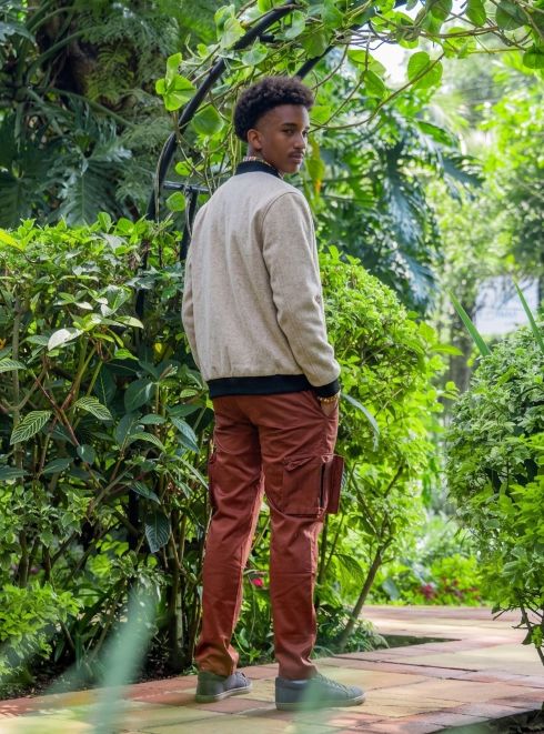 Safari Hybrid Bomber Jacket