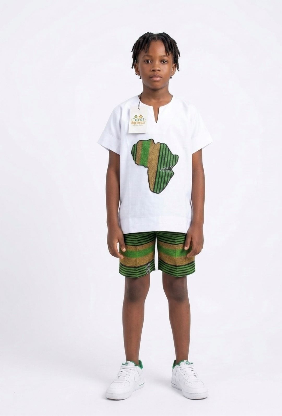 Tofel Kiddies African Print 2 pieces