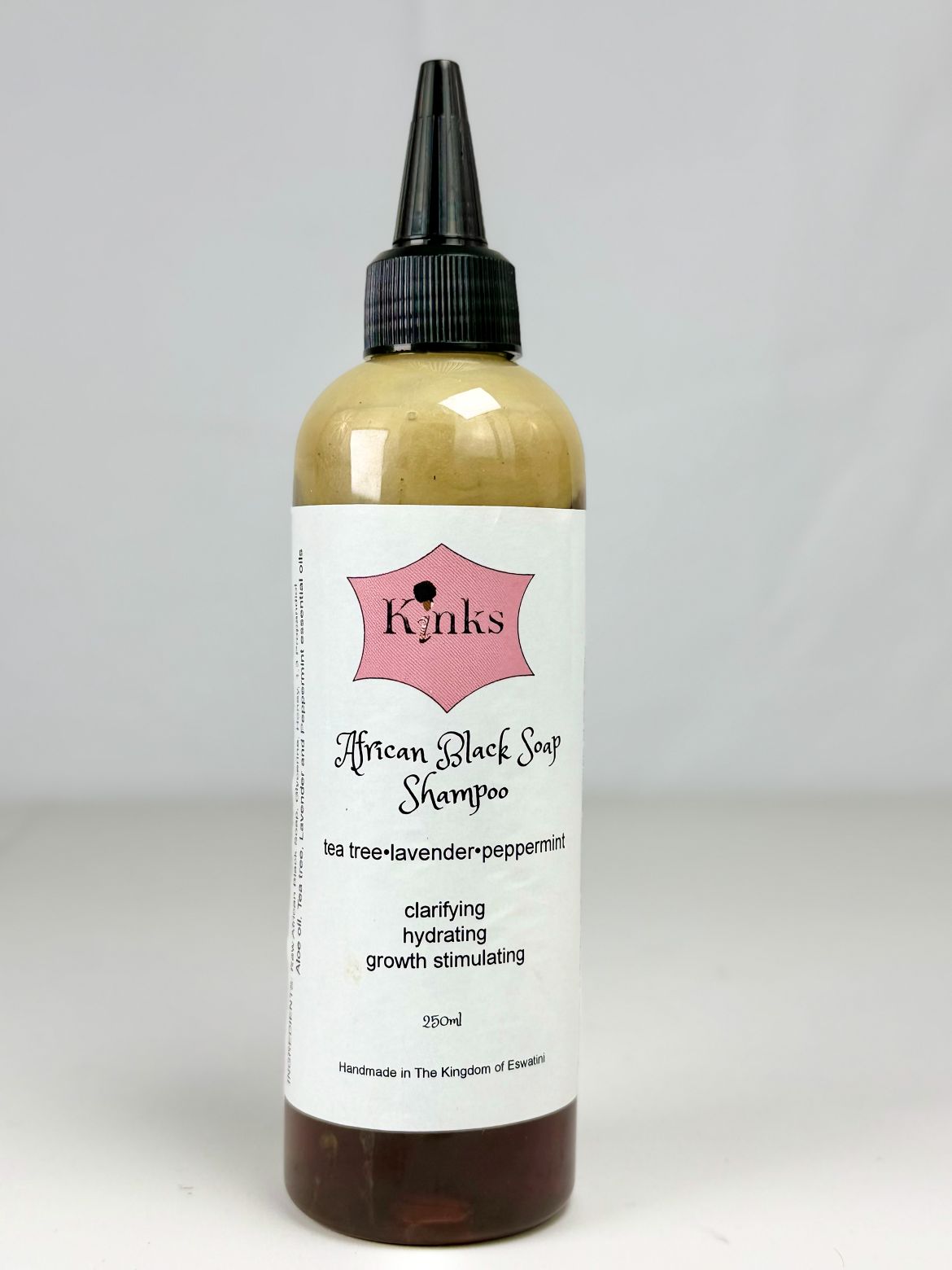 Kinks African Black Soap Shampoo - 250ml