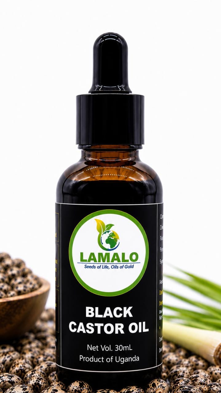 Black Castor Oil - Lemongrass Scented