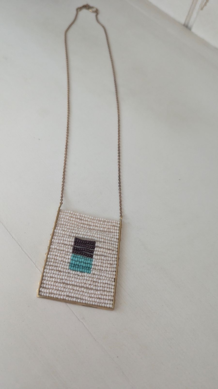 Beaded Pendant - Medium