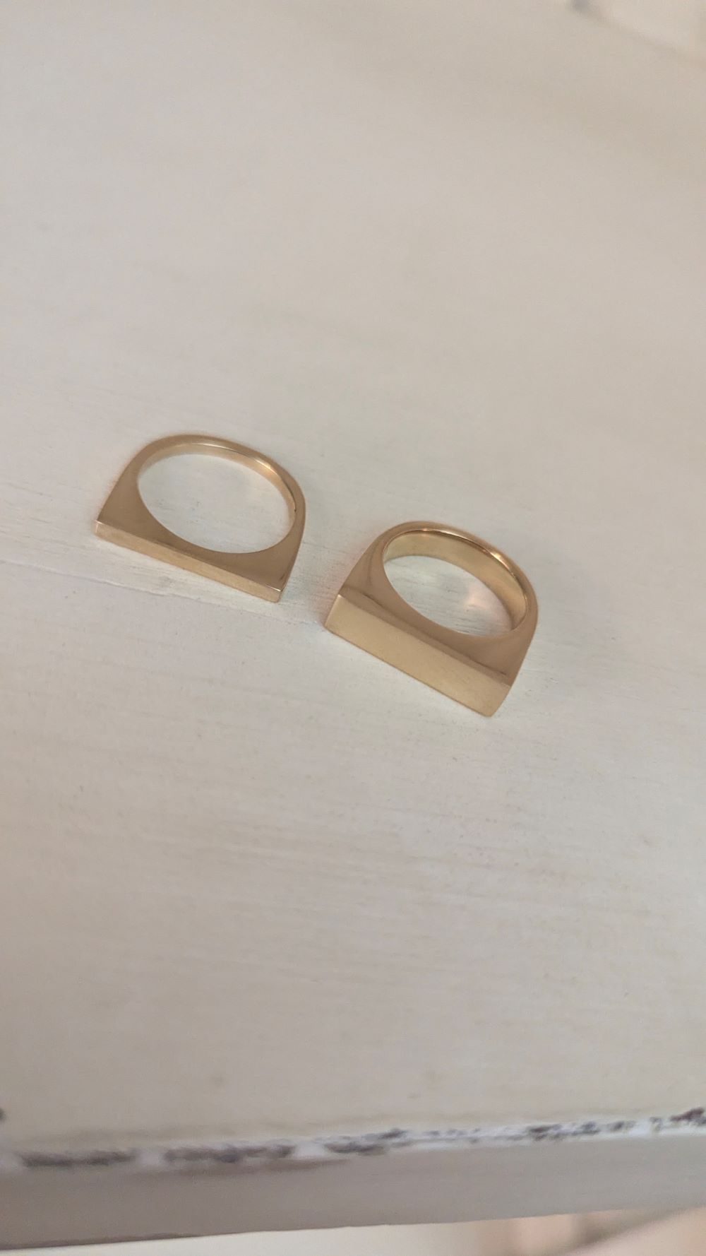 Flat Geo Ring - Thin