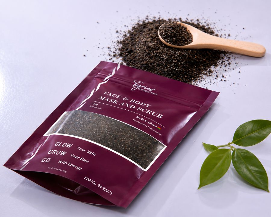 Tyries Essentials Face and Body Mask & Scrub
