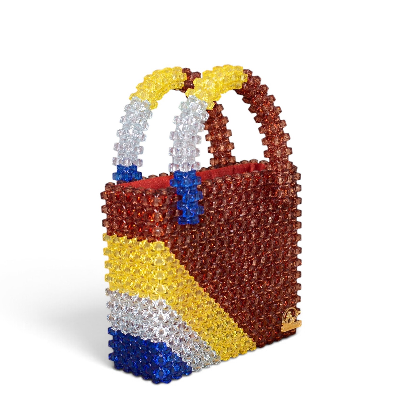 Boakyewaa Beaded Bag - Red