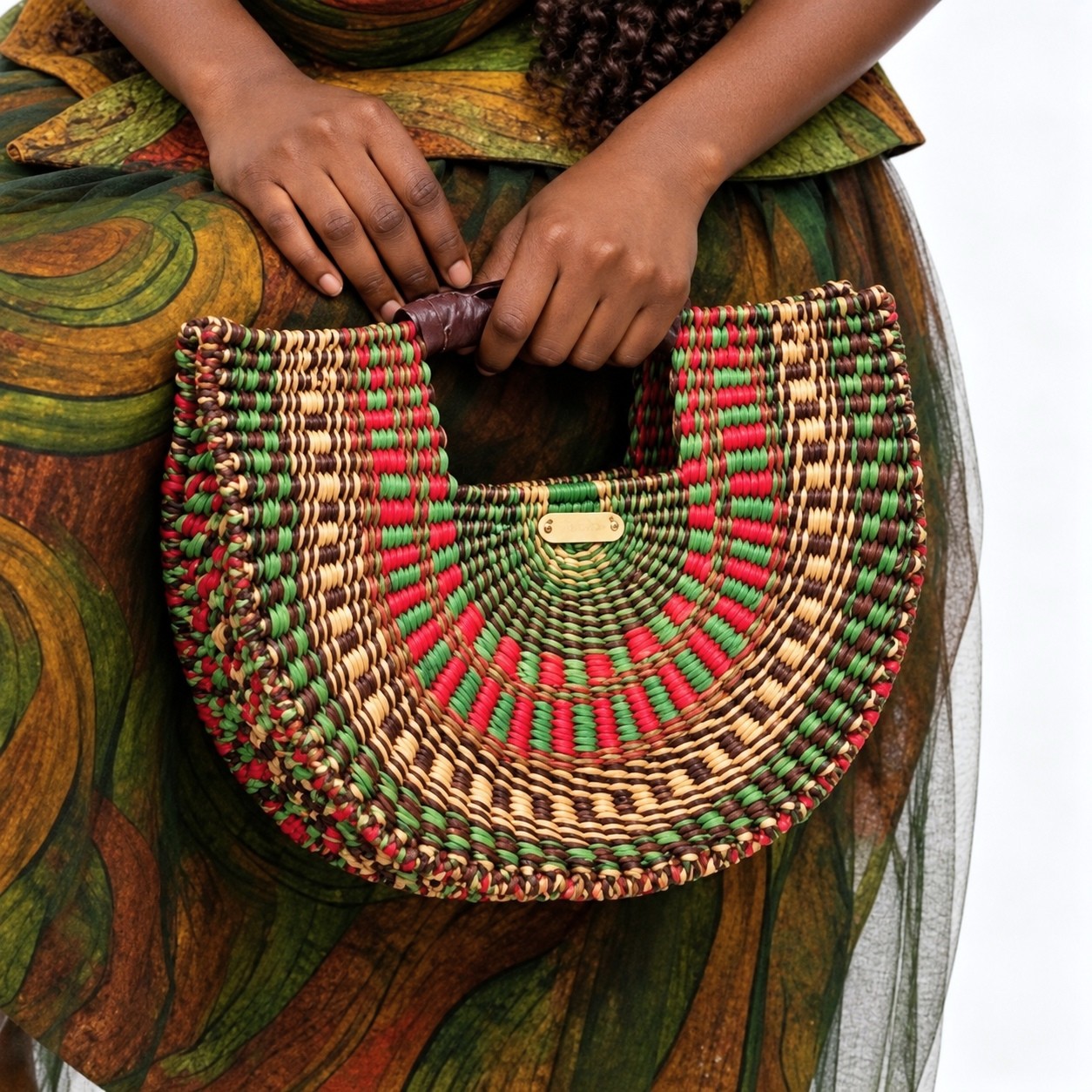 Heritage Fiesta Woven Handbag