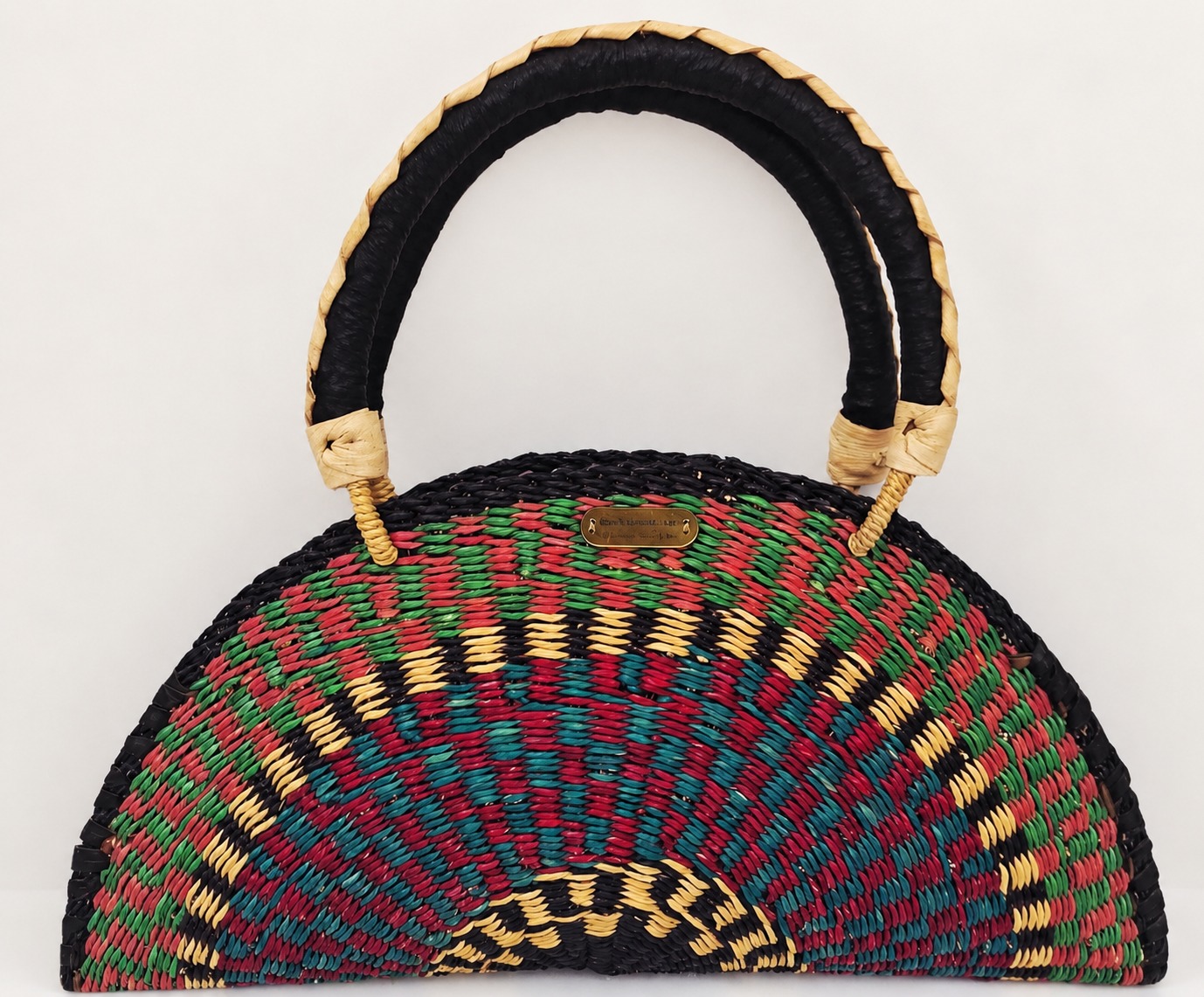 African Rhapsody Woven Hand Bag
