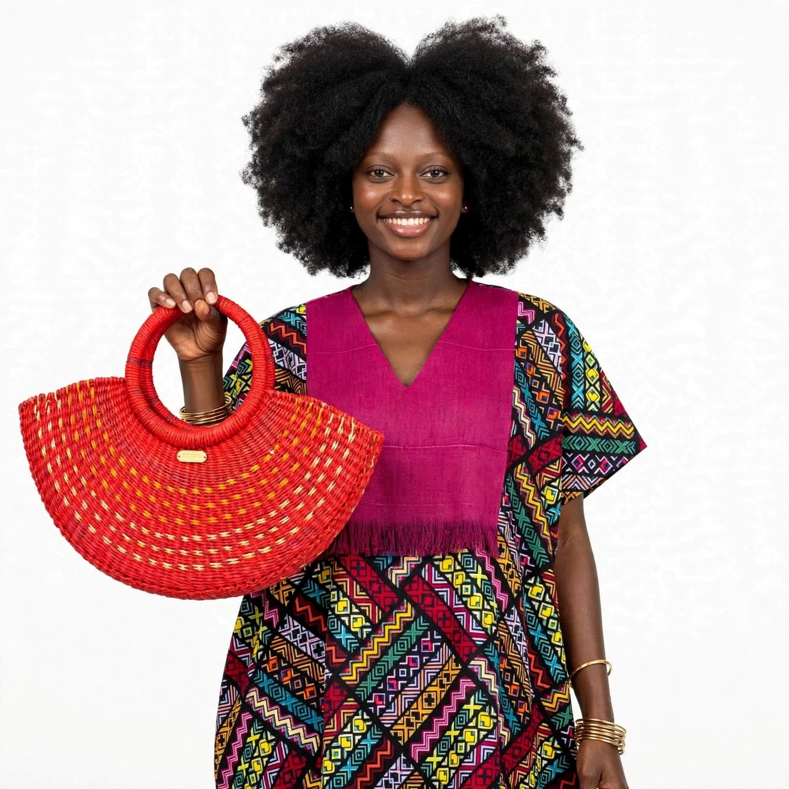 Scarlet Flame Handbag