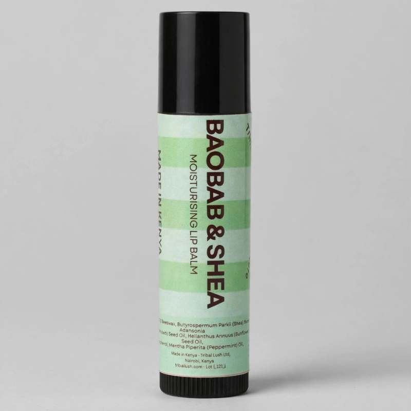 Baobab & Shea Moisturising Lip Balm + Free Bracelet
