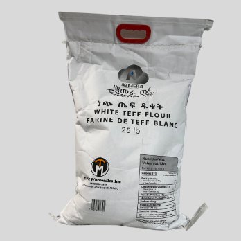 Azmera White Teff Flour – 25lb