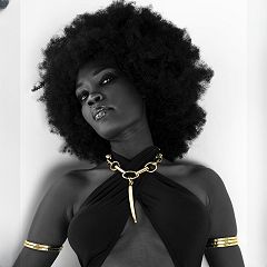 Zaambadon Large - Brass Necklace