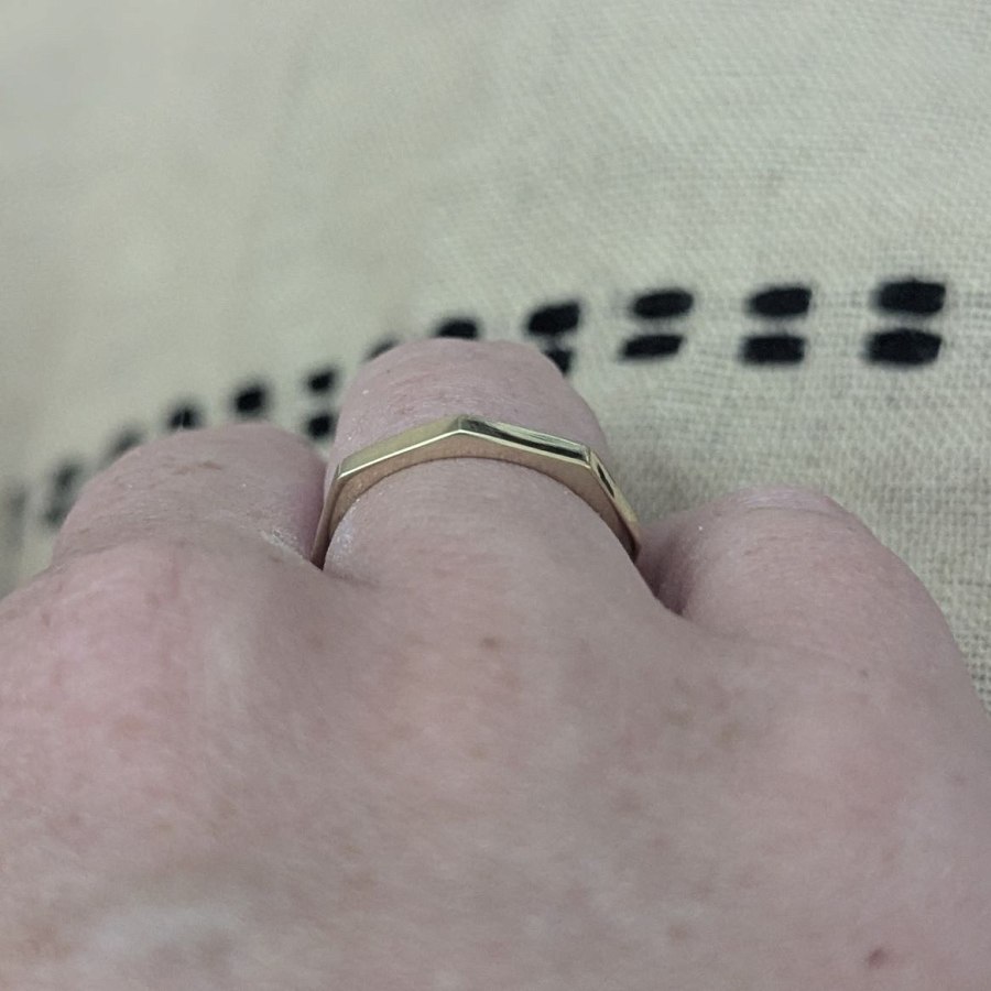 Hexagon Ring from Afrikart