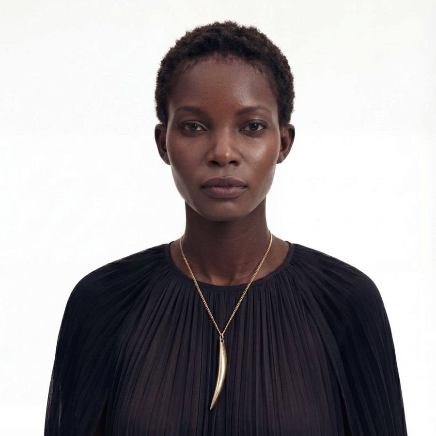 Zaakudi Long Chain Necklace from Afrikart