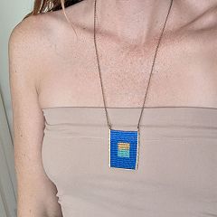 Beaded Pendant Neckpiece – Small