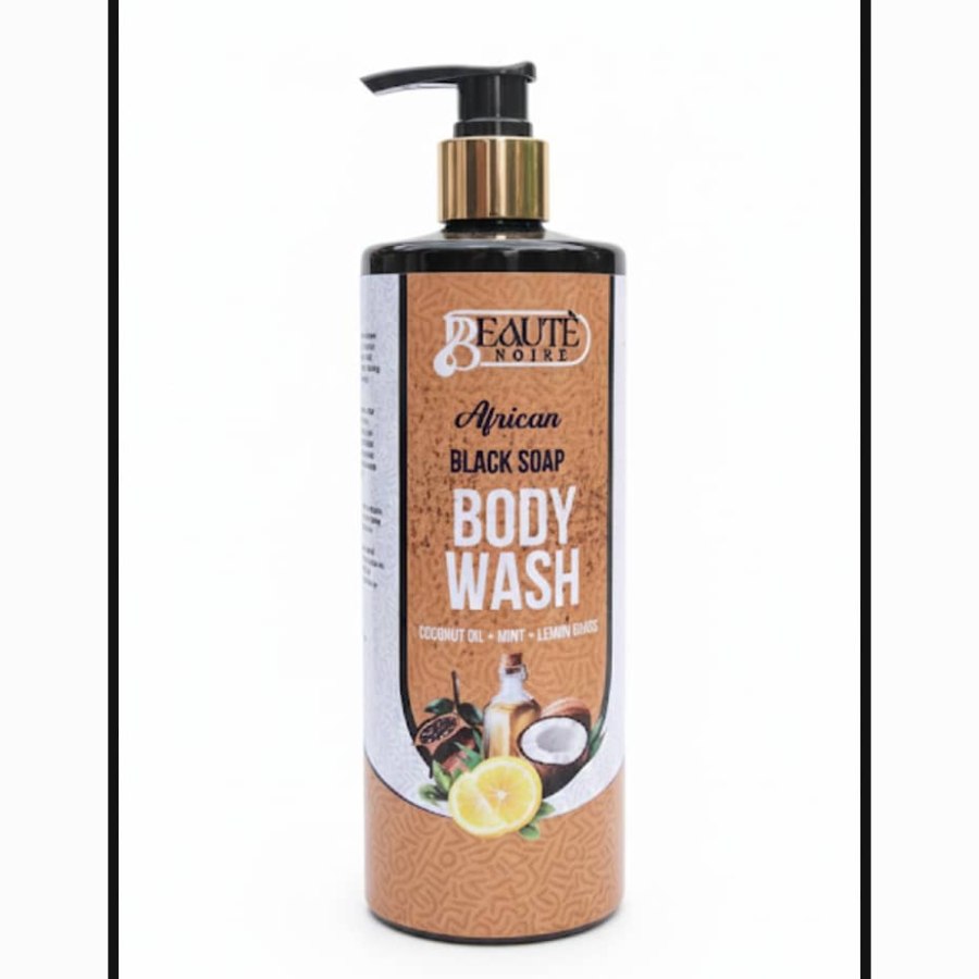 African Black Soap body wash (500ml/16.9fl oz) from Afrikart