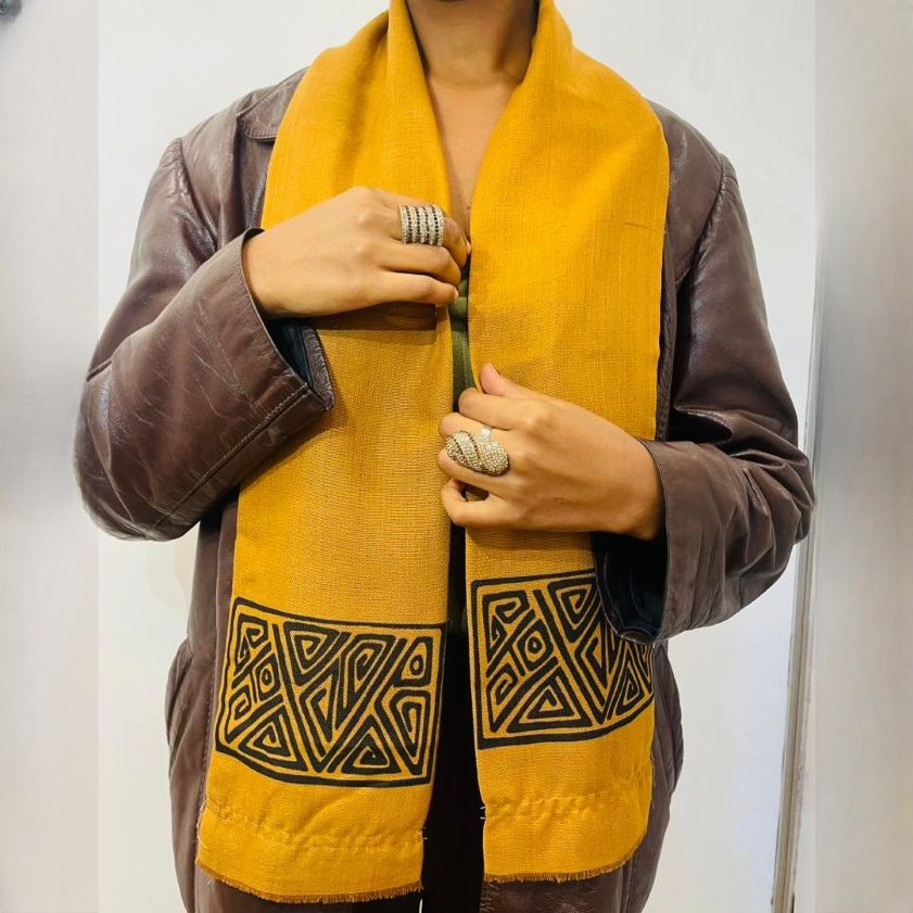 Warm Bronze Scarf   from Afrikart