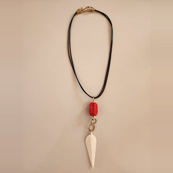 Boho Leather Cord Necklace