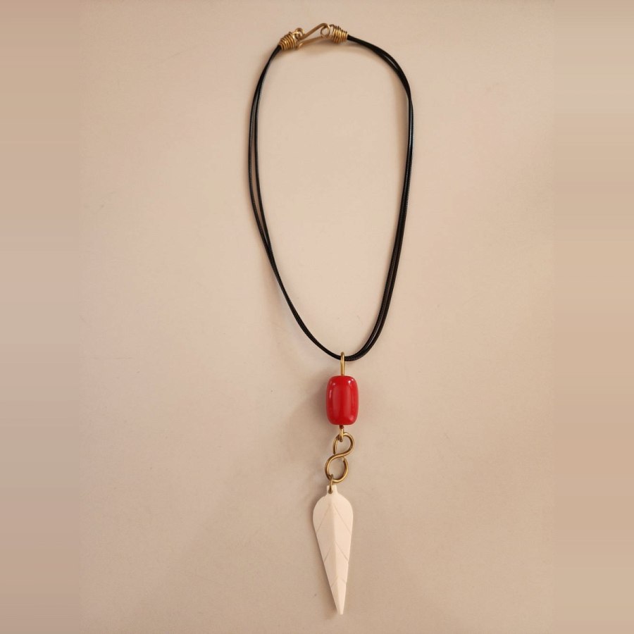 Boho Leather Cord Necklace