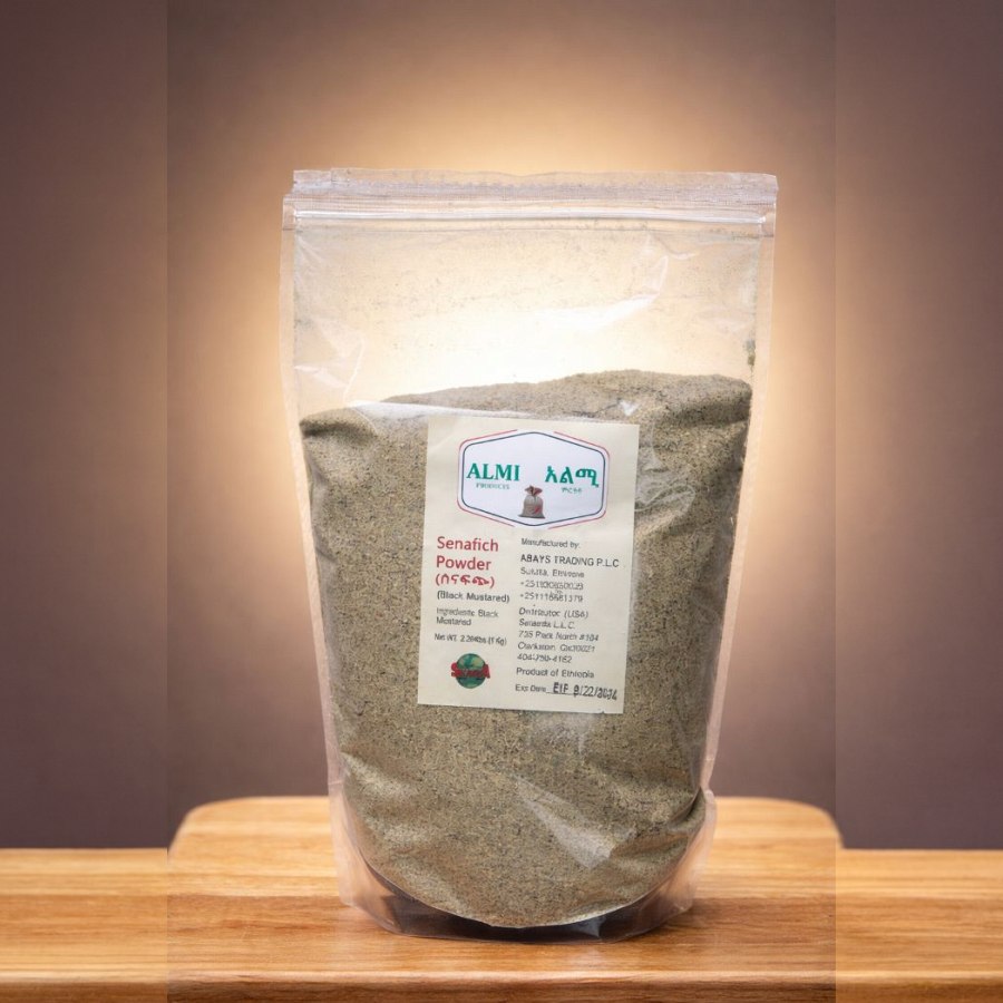 Mustard Powder (Senafich 1KG) from Afrikart