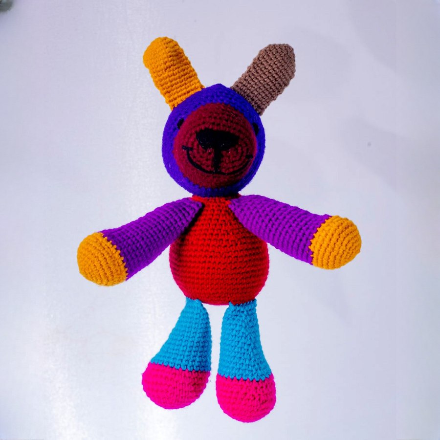 Scrappy Puppy Doll from Afrikart