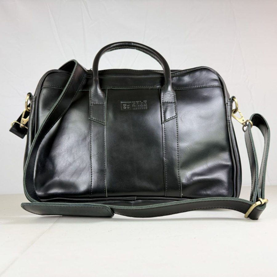 Kudo Black Laptop Bag  from Afrikart