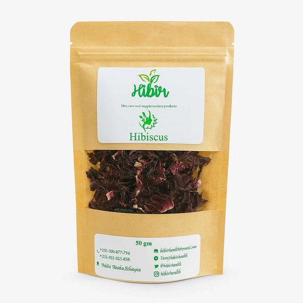 Hibir Hibiscus Petals – Organic Sun-Dried African Herbal Infusion