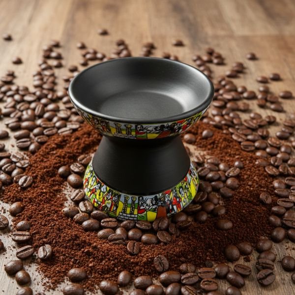 Ceramic Jebena Holder - Black 