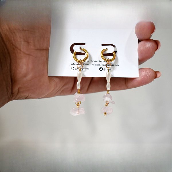 Thandi Bold Statement Drop Earrings – Handcrafted Artisan Jewelry