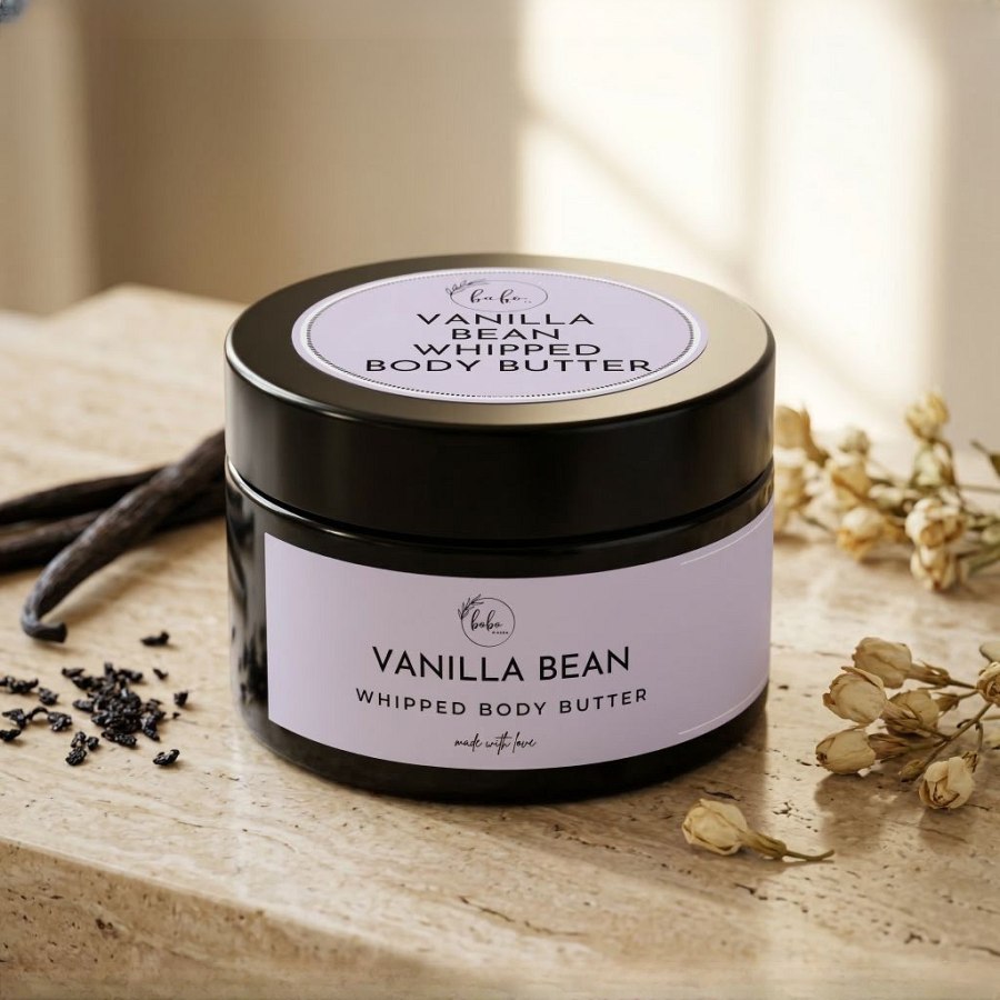 Vanilla Bean Whipped Body Butter - 100G & 250G   from Afrikart