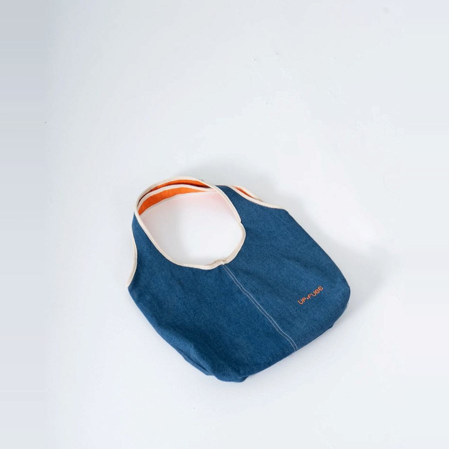 Jean-ius Reversible Tote - Blue  from Afrikart
