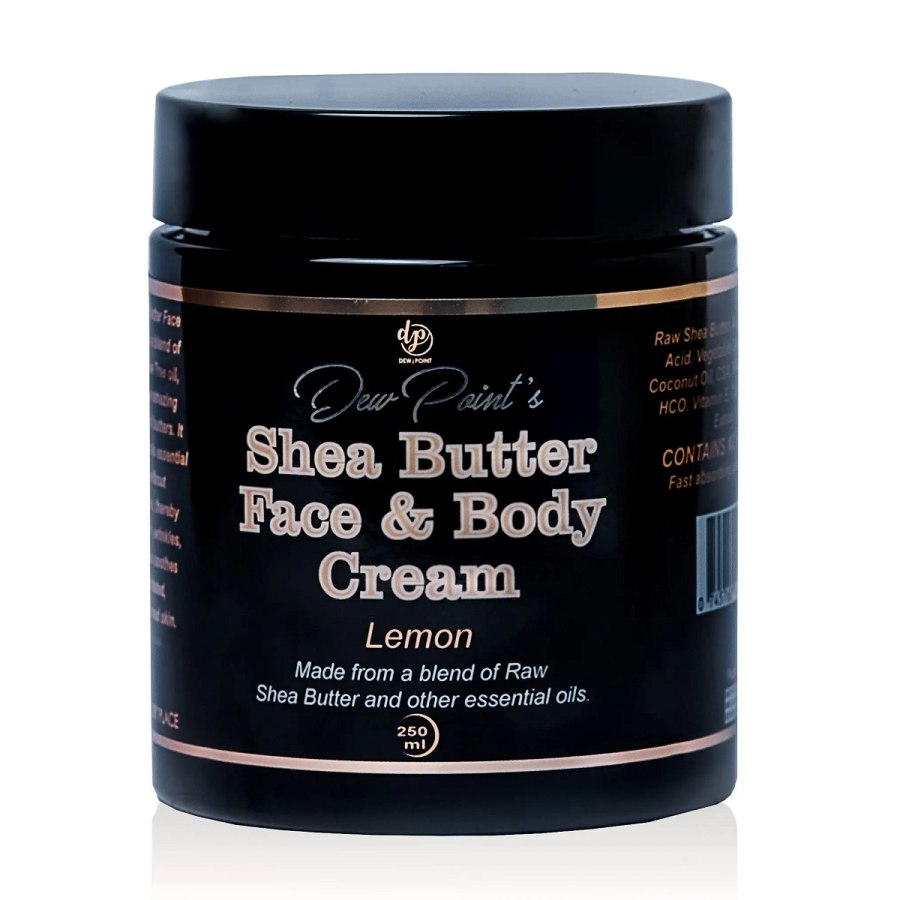Dew Point Naturals Shea Butter Cream (Lemon) -250ml from Afrikart