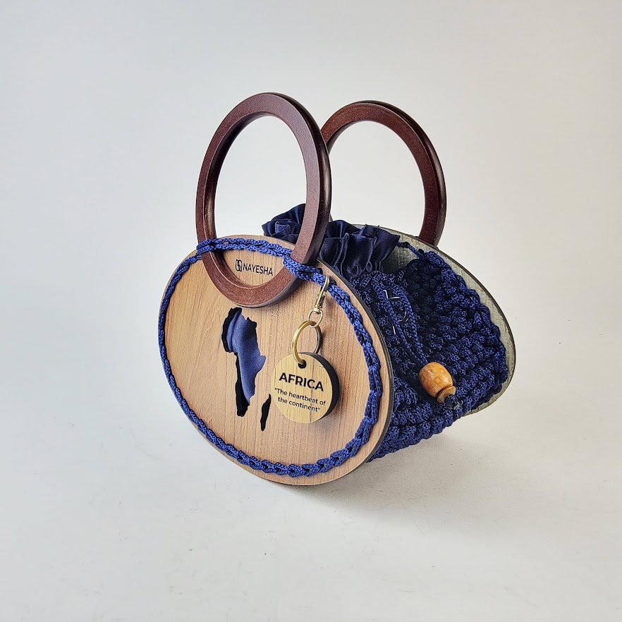 Edudzi Medium Crochet Handbag from Afrikart