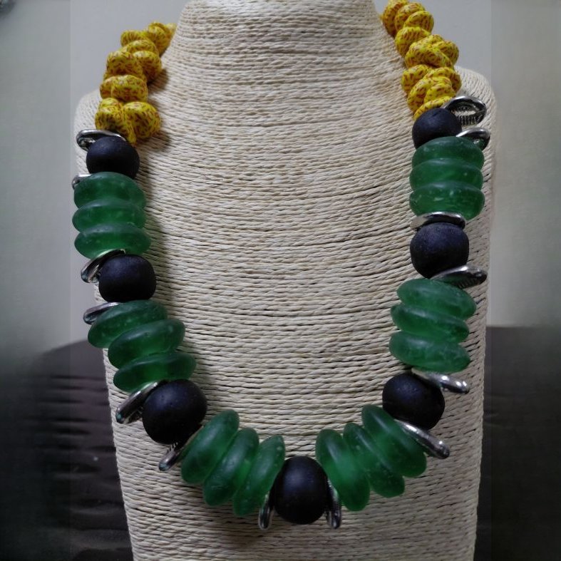 Tide and Terra Necklace from Afrikart