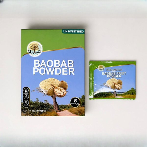 NUA Lentoc Baobab Fruit Powder (Unsweetened) 