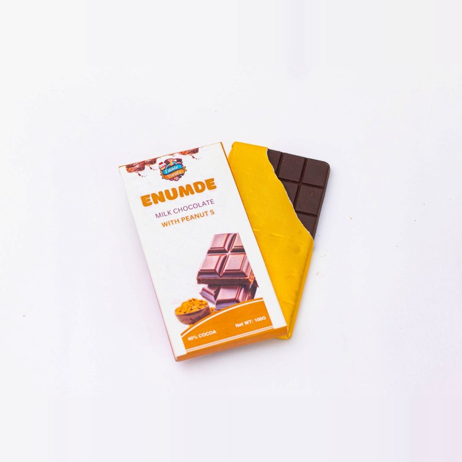 Enumde Milk Chocolate with Peanuts –100g from Afrikart